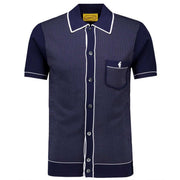 Gabicci Archive Di Lello Knit Shirt Navy