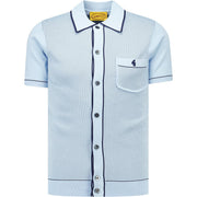 Gabicci Archive Di Lello Knit Shirt Sky