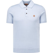 Gabicci Vintage Jackson Polo Shirt Sky
