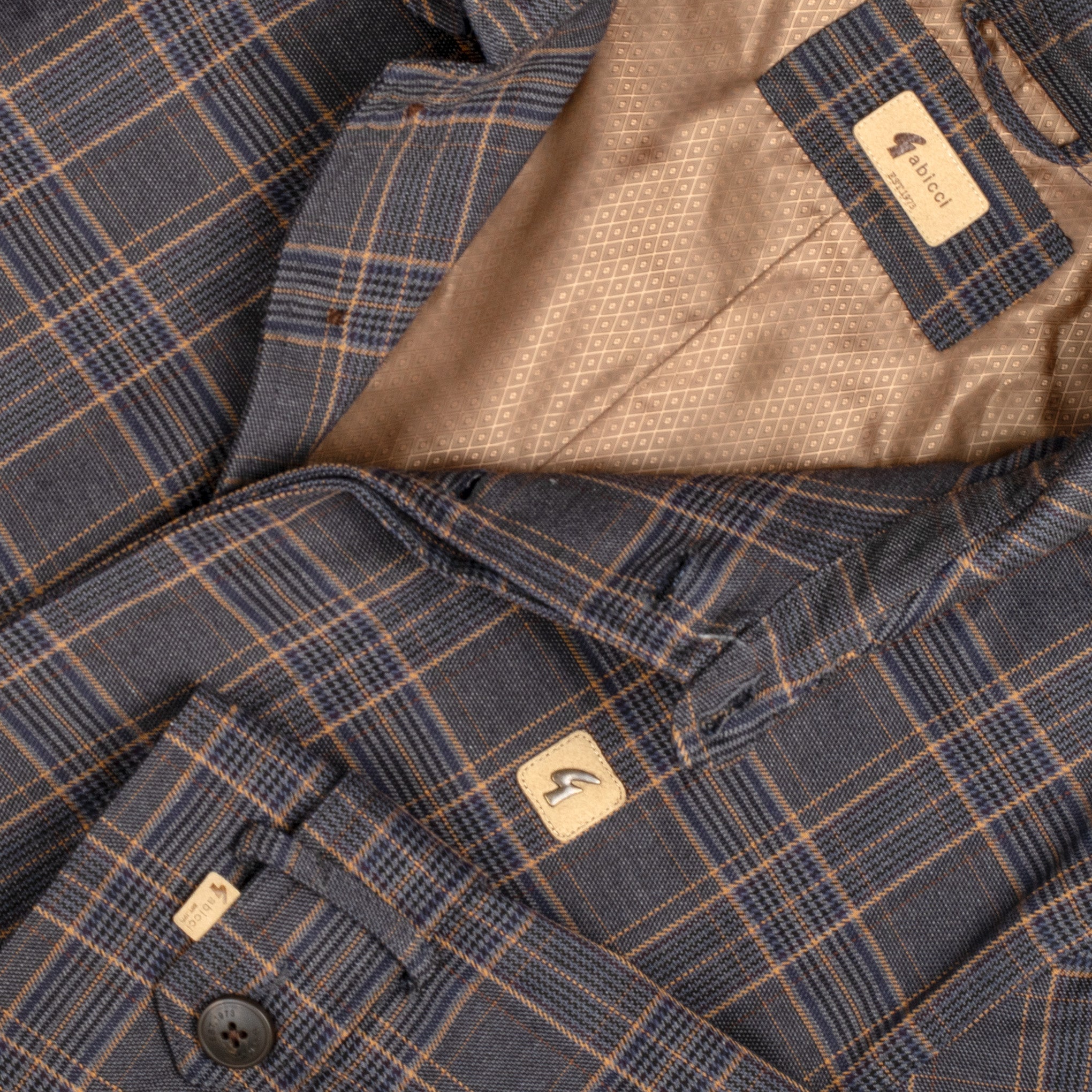 Gabicci Vintage Houghton Check Mac Jacket