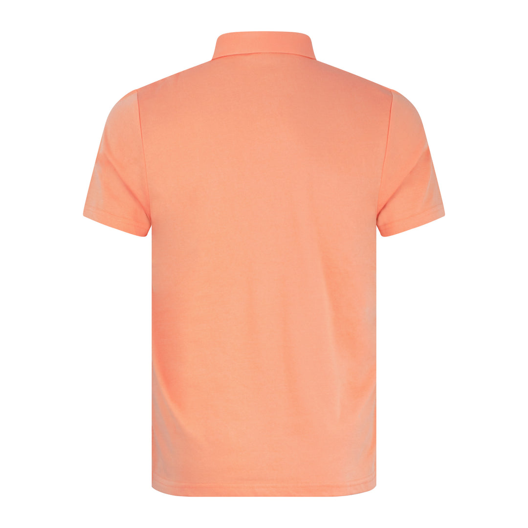 Gabicci Vintage Ladro Polo Shirt Peach