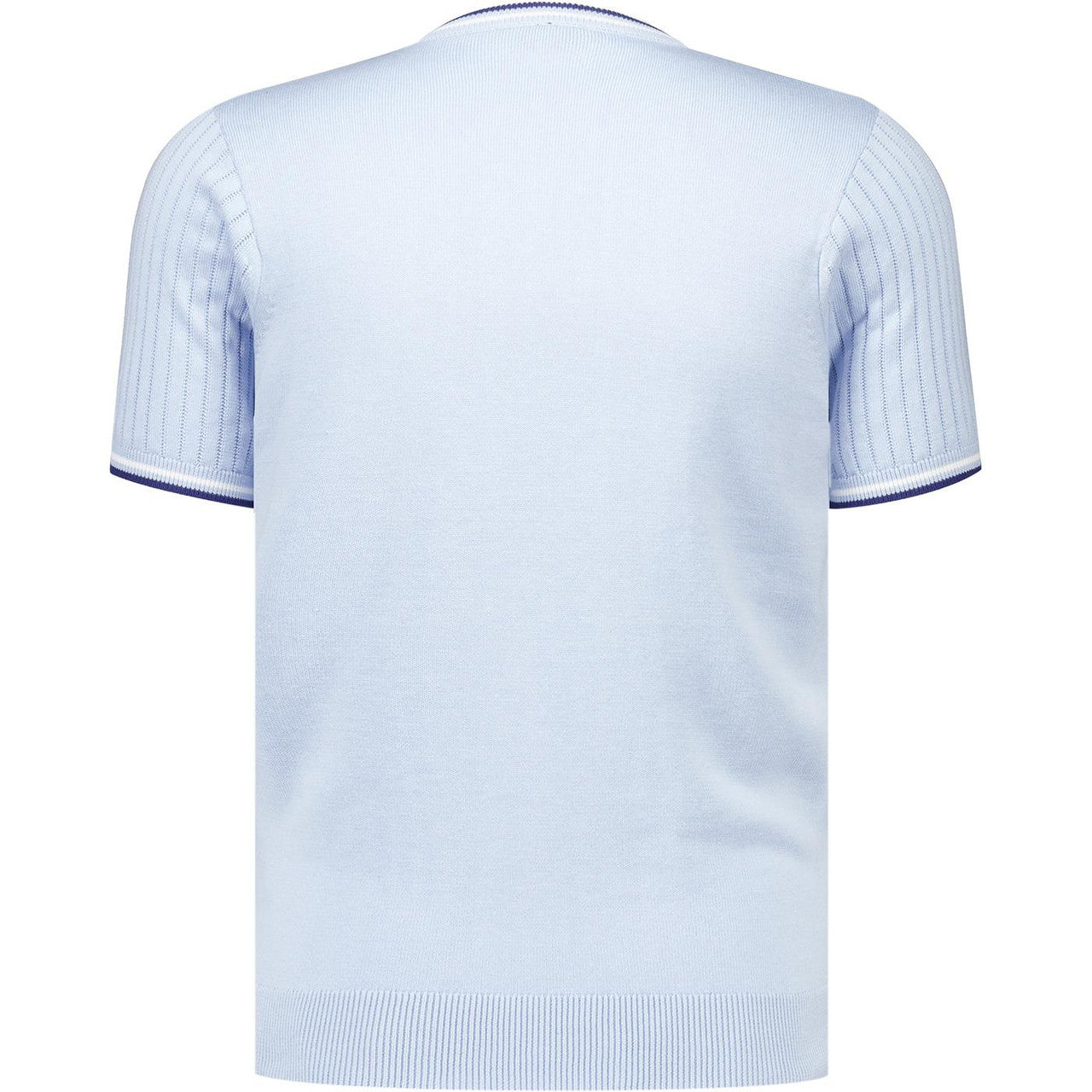 Gabicci Vintage Santino Knit T-Shirt Sky