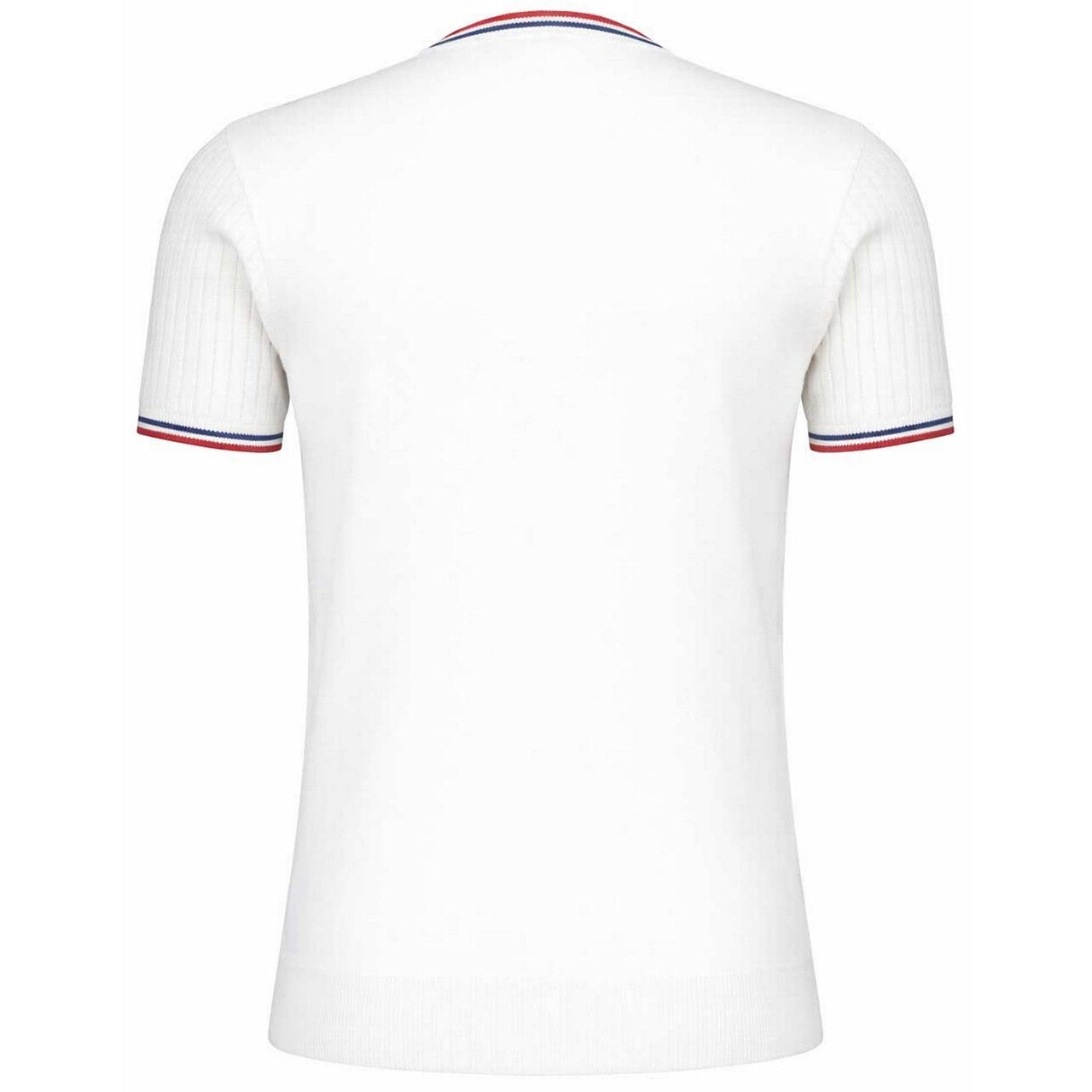 Gabicci Vintage Santino Knit T-Shirt White