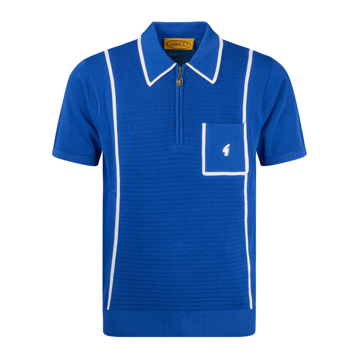 Gabicci Archive Alfeo Knit Polo Sapphire