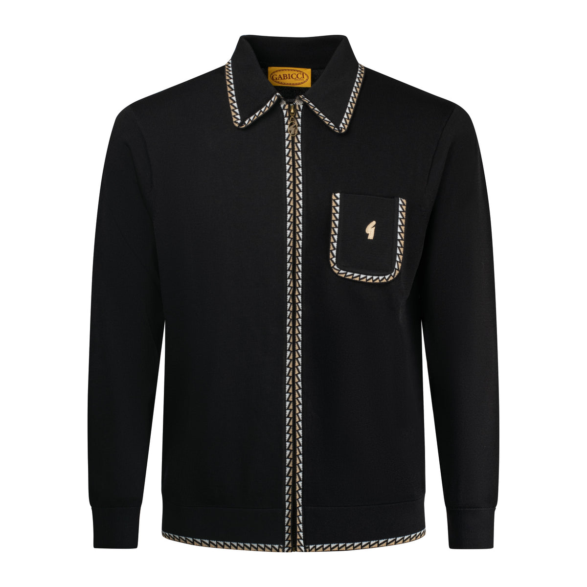 Gabicci Archive Nick Knit Shirt Black