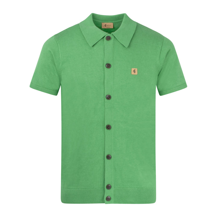 Gabicci Vintage Guinness Knit Shirt Verde