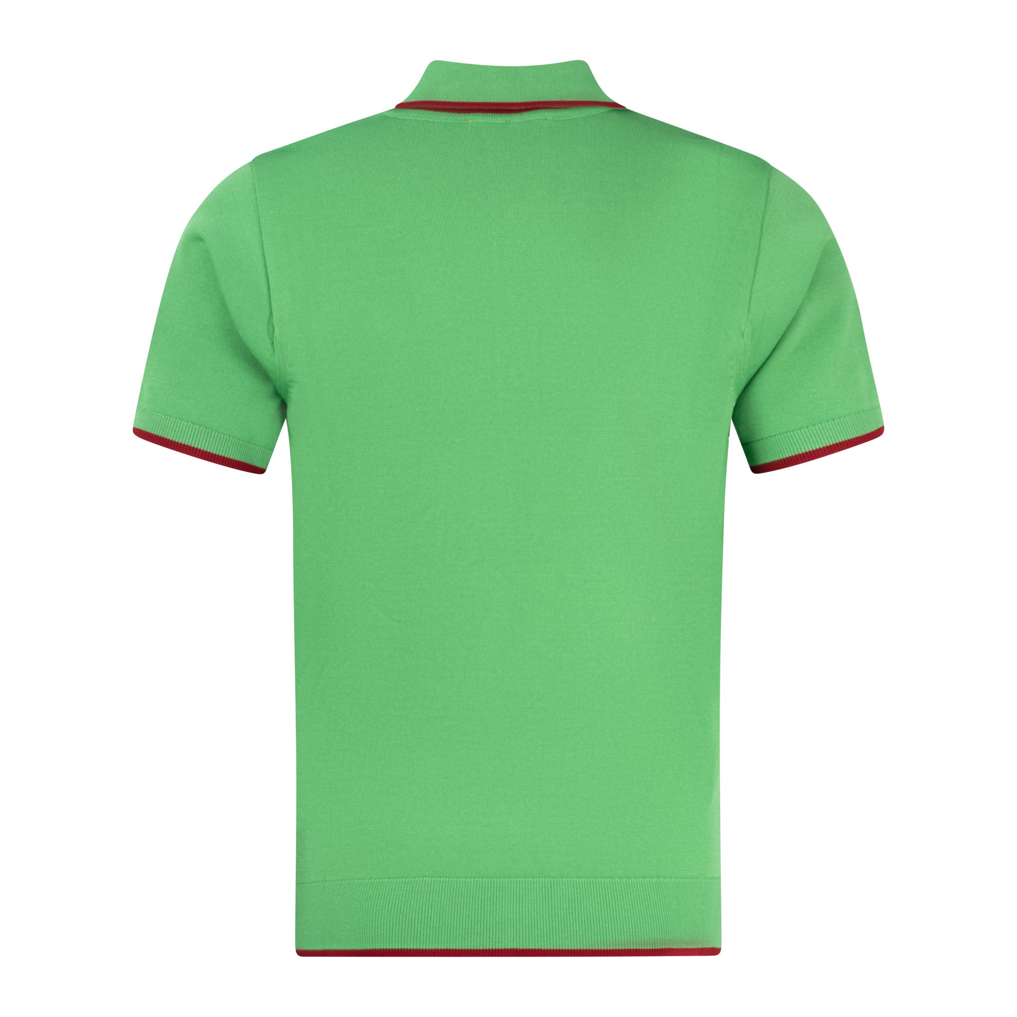 Gabicci Archive Malcolm Knit Polo Verde