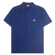 Gabicci Vintage Guinness Knit Shirt Blue