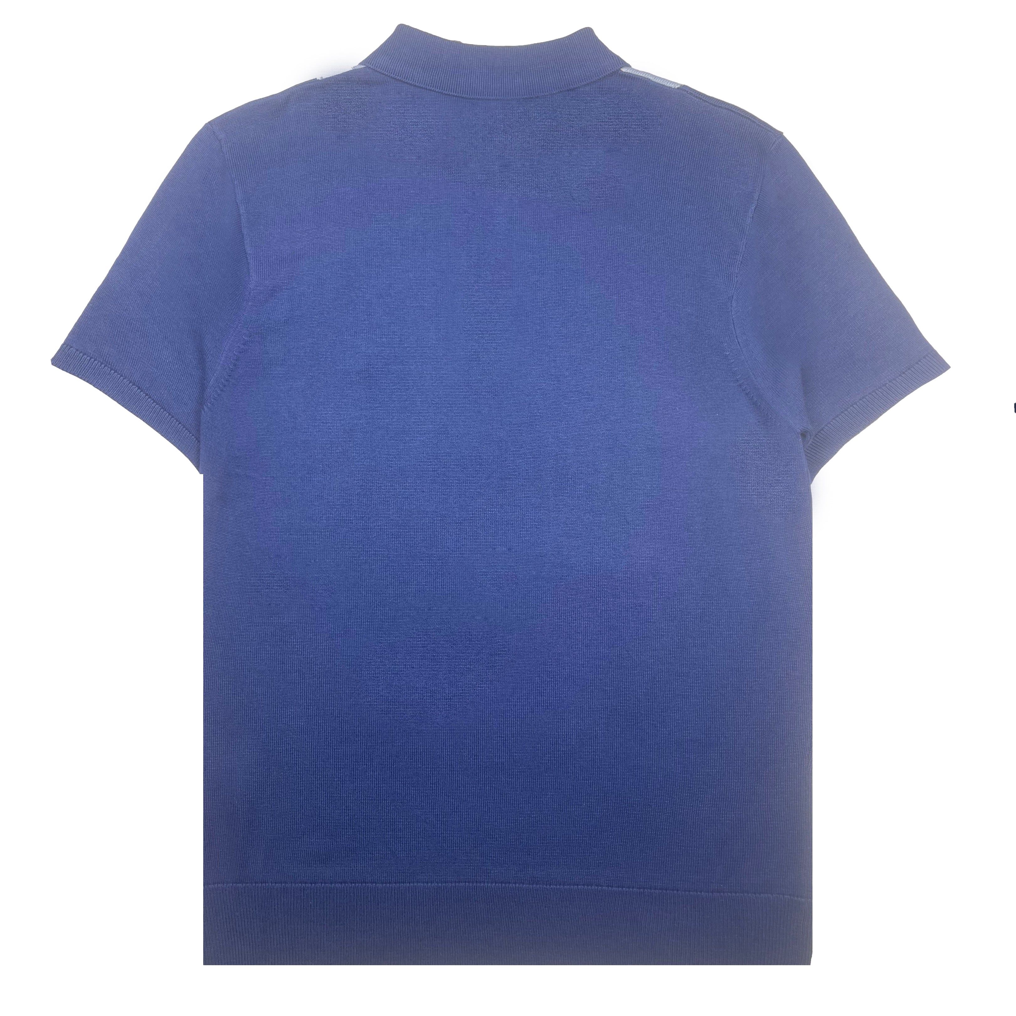 Gabicci Vintage Bond Knit Polo Blue