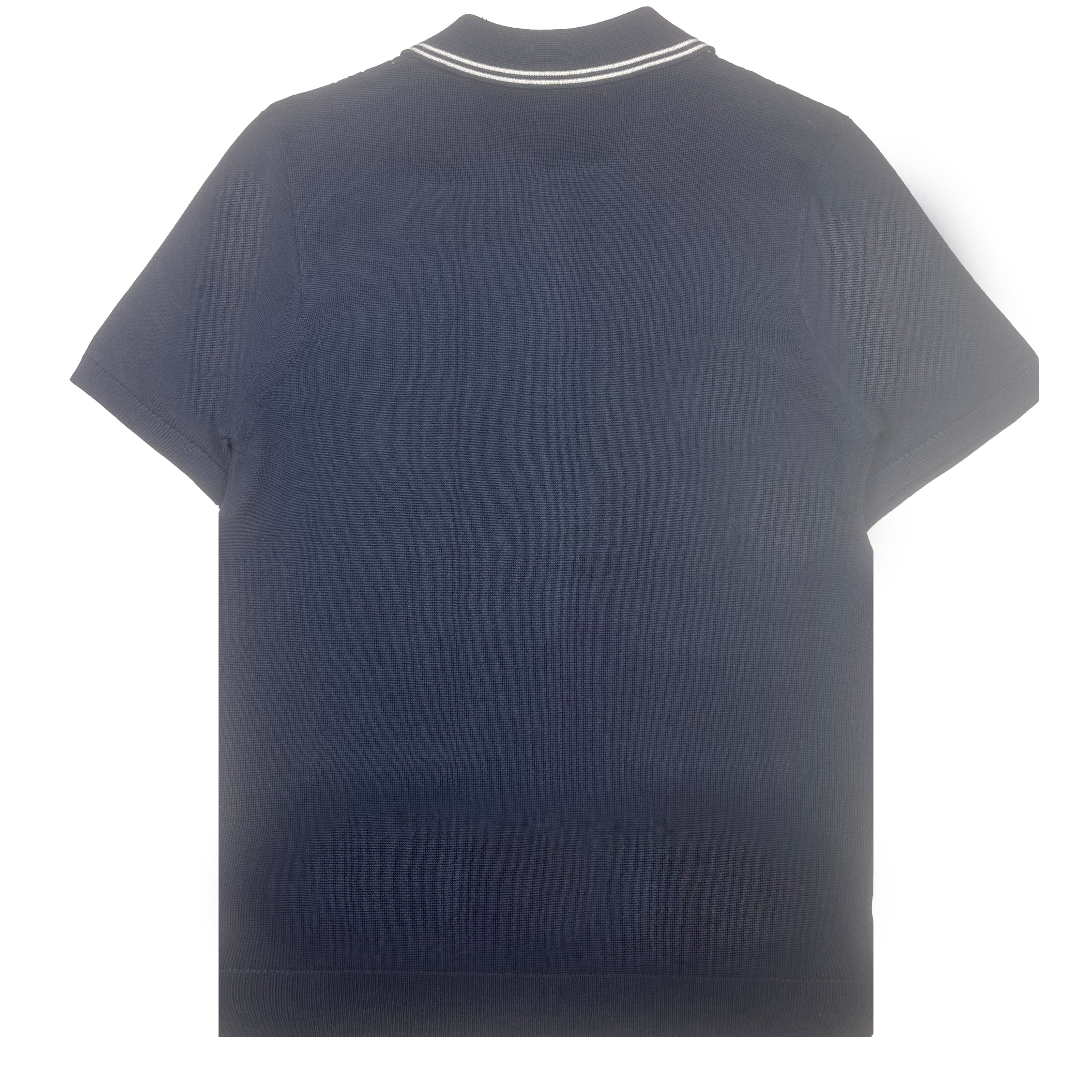 Gabicci Vintage Geller Knit Polo Navy