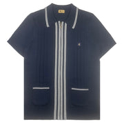 Gabicci Vintage Geller Knit Polo Navy