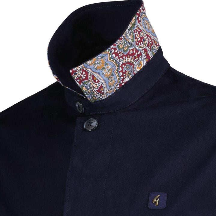 Gabicci Vintage Houghton Mac Jacket Navy