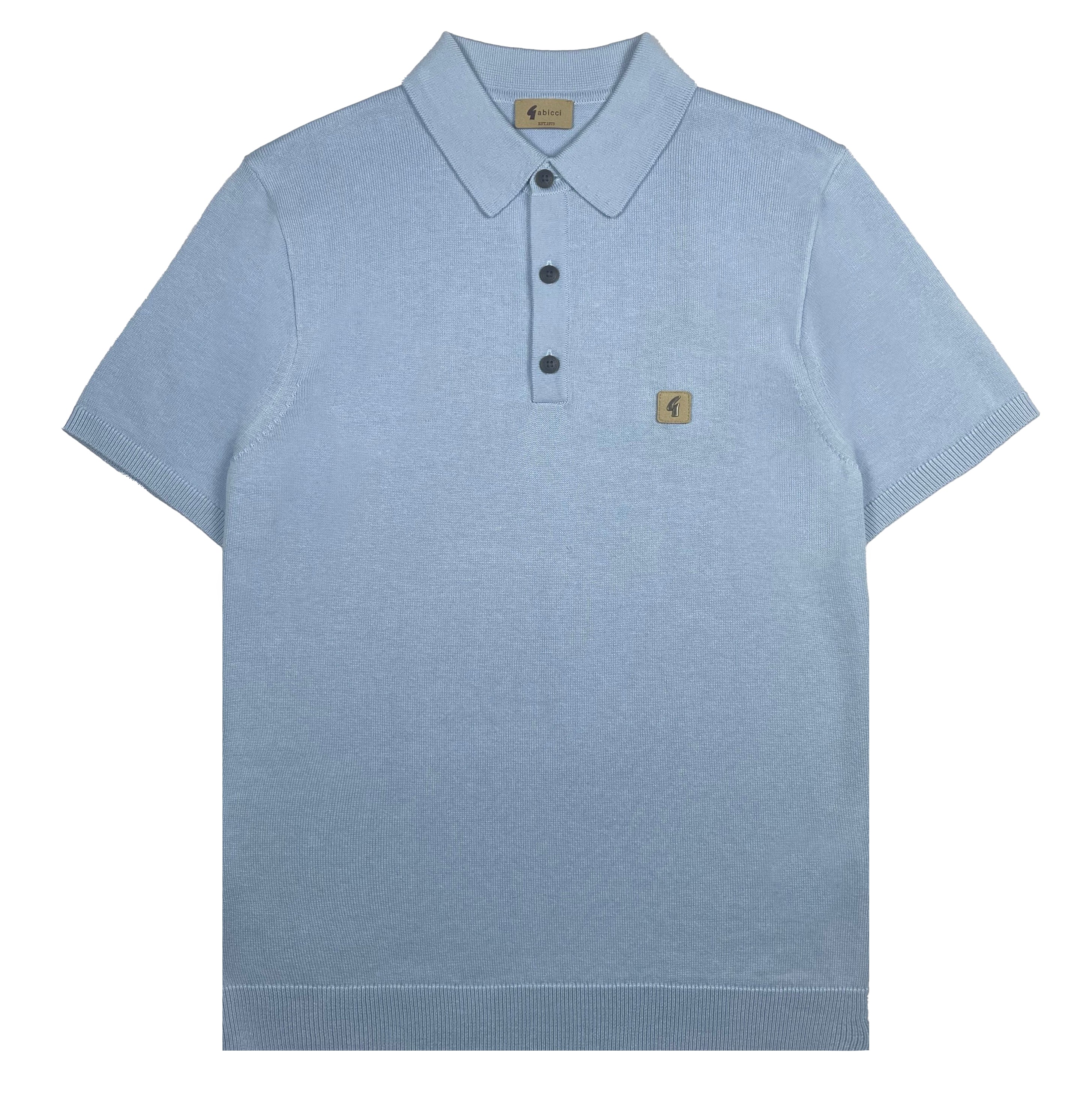 Gabicci Vintage Jackson Polo Shirt Sky