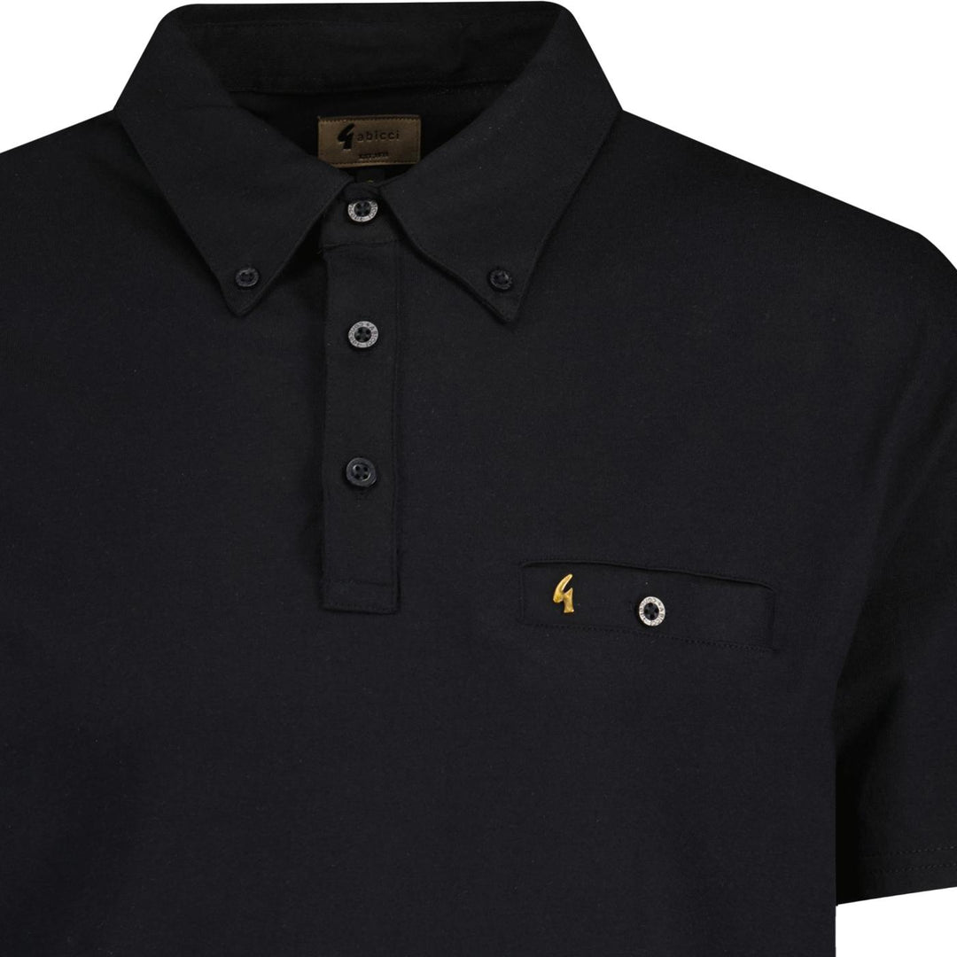 Gabicci Vintage Ladro Polo Shirt Black