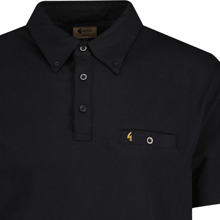 Gabicci Vintage Ladro Polo Shirt Black