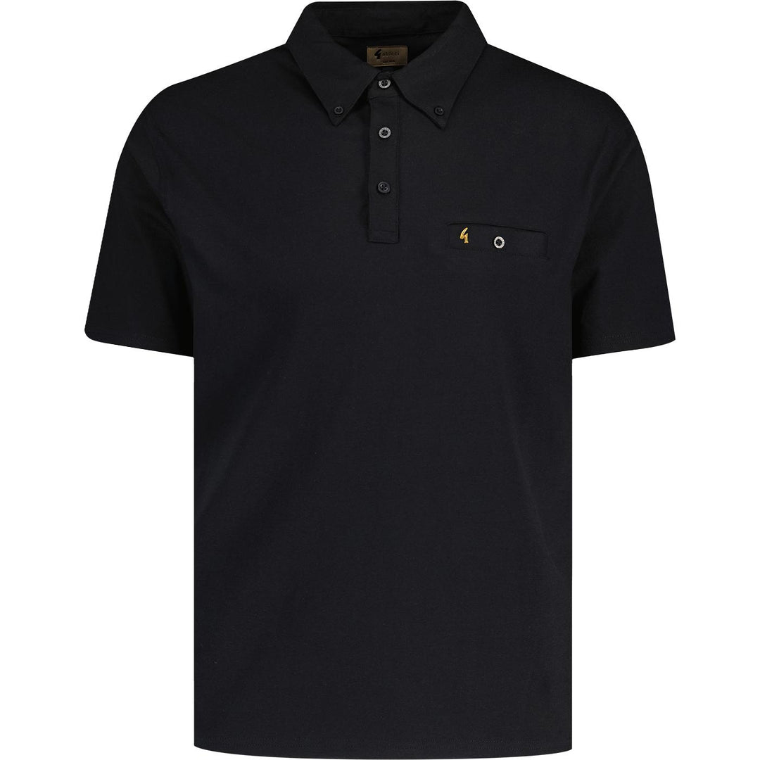 Gabicci Vintage Ladro Polo Shirt Black