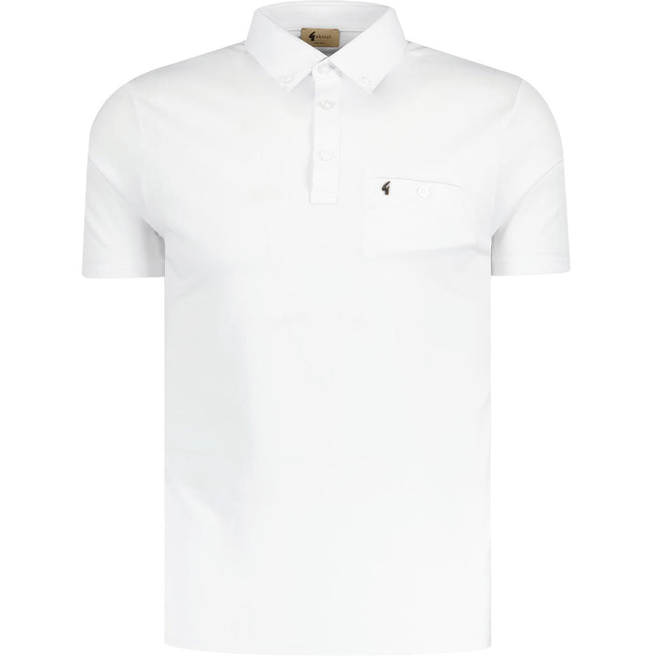 Gabicci Vintage Ladro Polo Shirt White