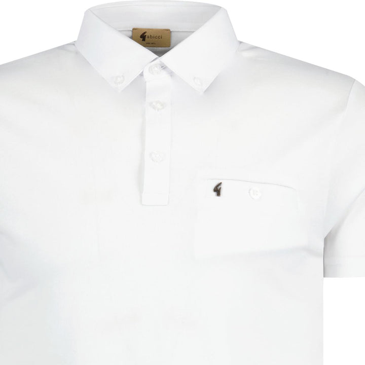 Gabicci Vintage Ladro Polo Shirt White