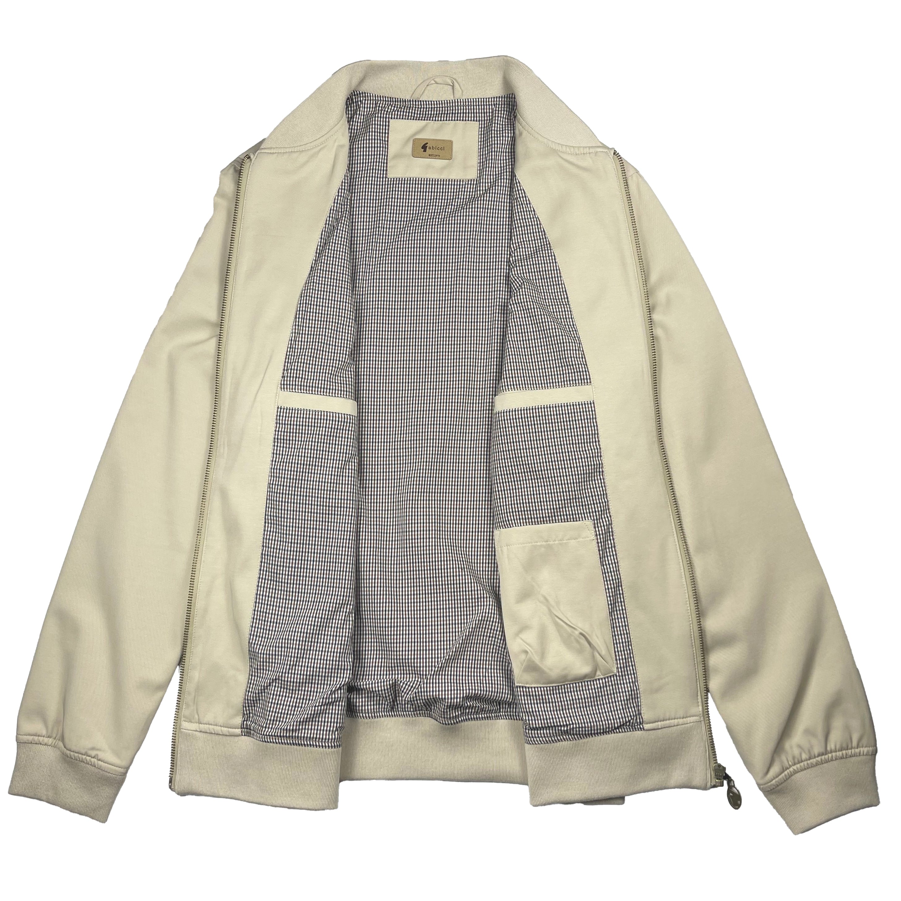 Gabicci Vintage Griffin Bomber Jacket Cream