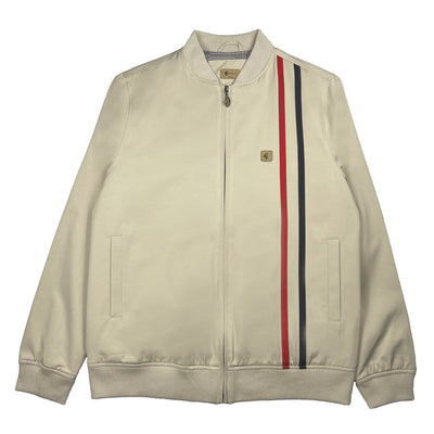 Gabicci Vintage Griffin Bomber Jacket Cream