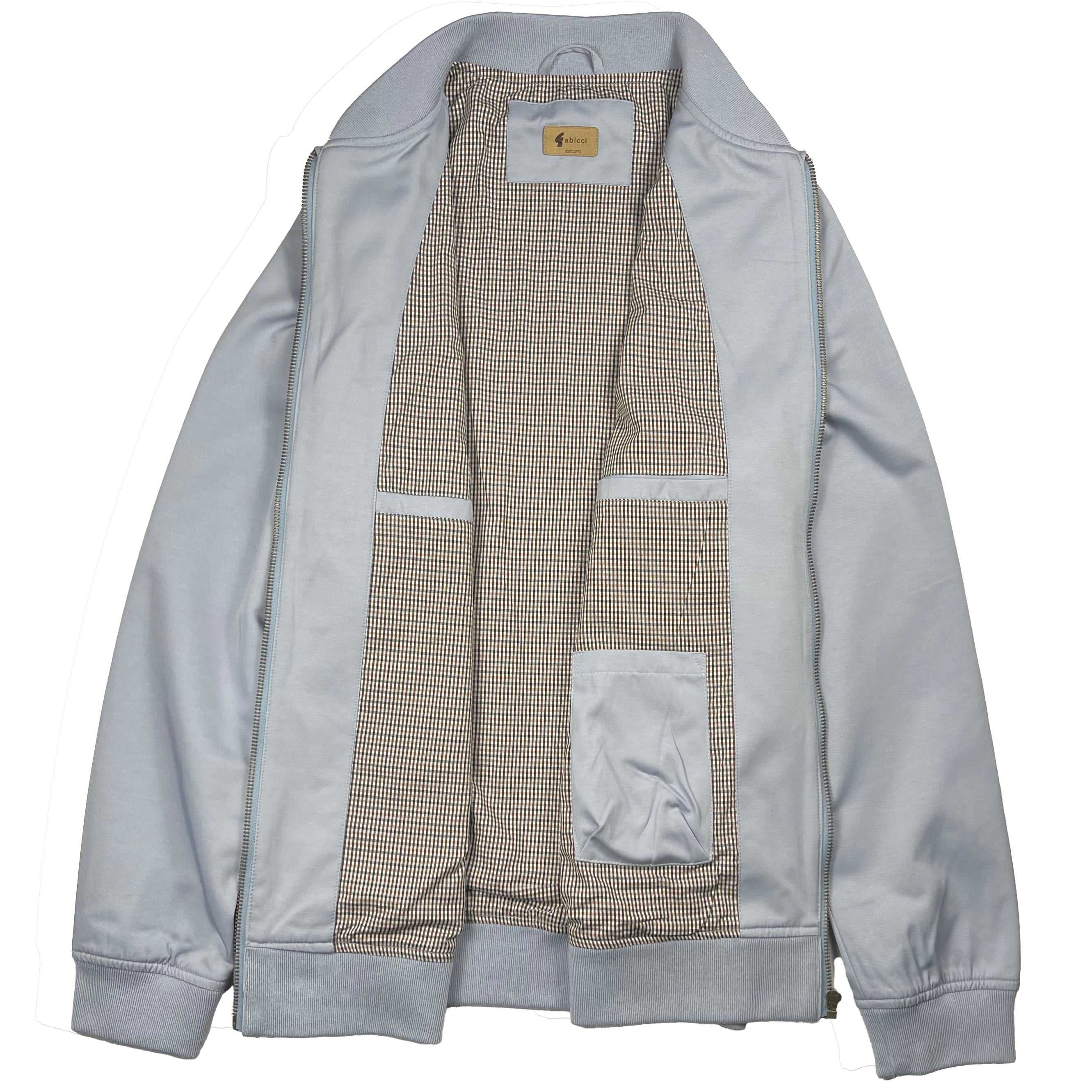 Gabicci Vintage Griffin Bomber Jacket Sky