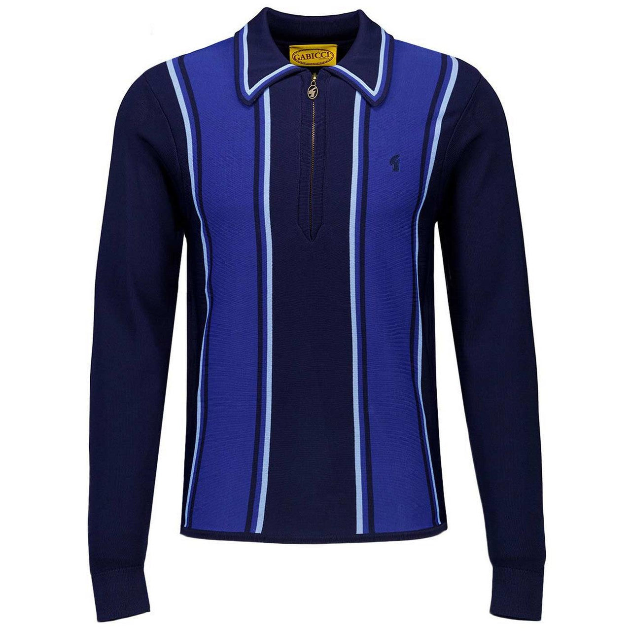 Gabicci Archive Xander Knit Polo Navy