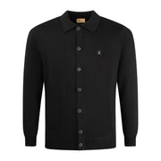 Gabicci Vintage Azmia Knit Shirt Black