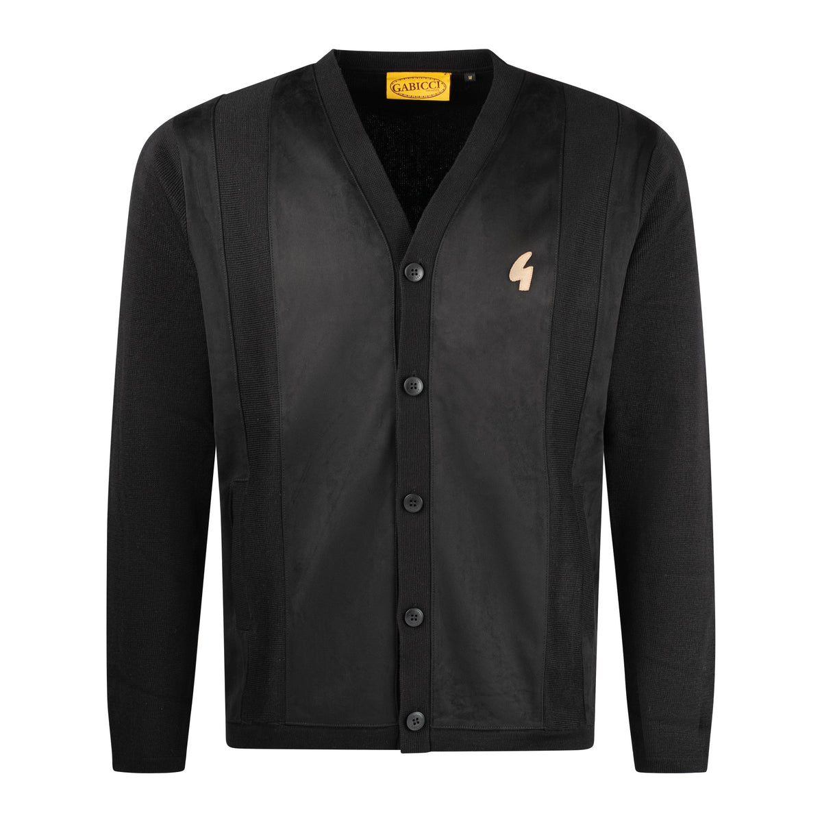 Gabicci Archive Hurst Knit Cardigan Black