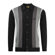 Gabicci Vintage Pedro Knit Shirt Black
