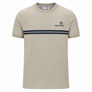 Sergio Tacchini Supermac T-Shirt Beige/Navy
