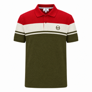 Sergio Tacchini Youngline Polo Shirt Red/Green