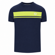 Sergio Tacchini Master T-Shirt Navy/Yellow