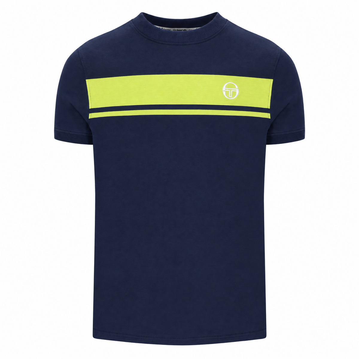 Sergio Tacchini Master T-Shirt Navy/Yellow