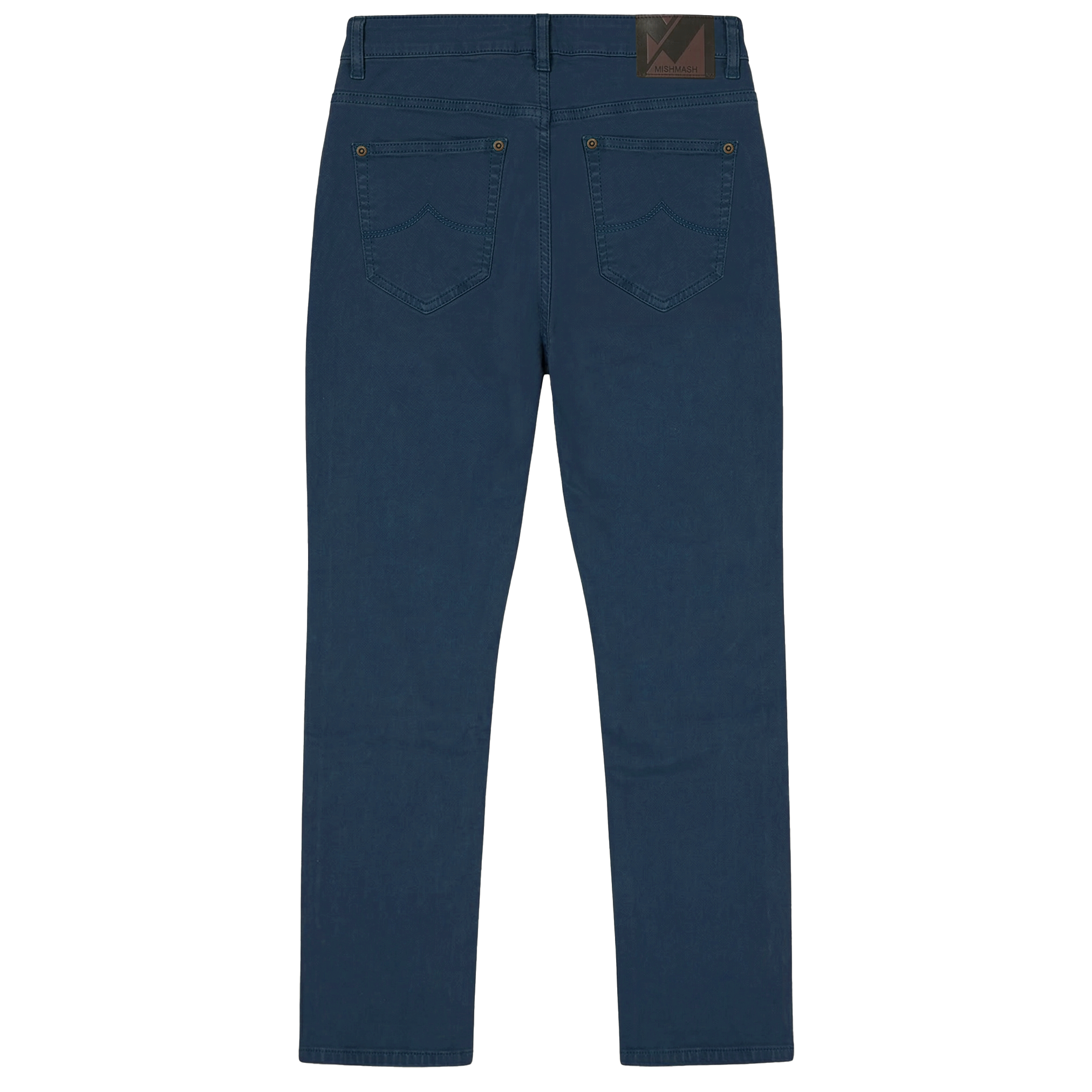 Mish Mash Tapered Canvas Jeans Blue