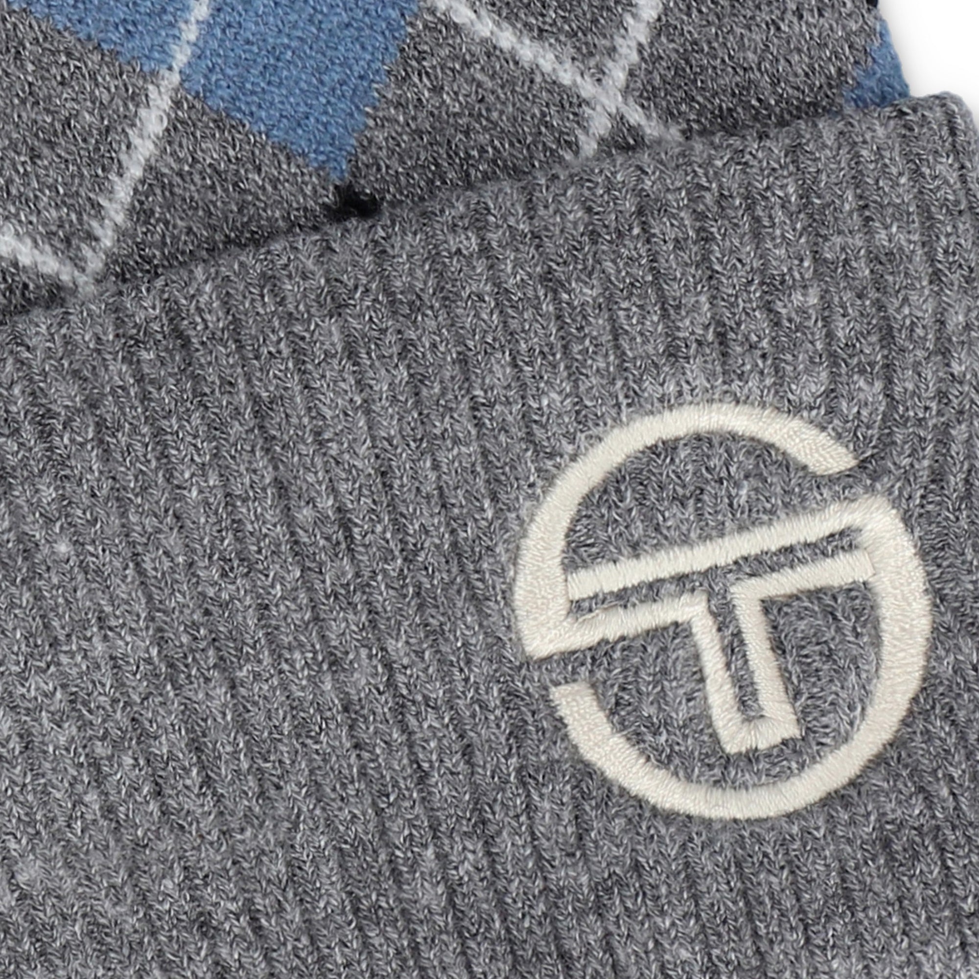 Sergio Tacchini Hamilton Beanie Hat Grey
