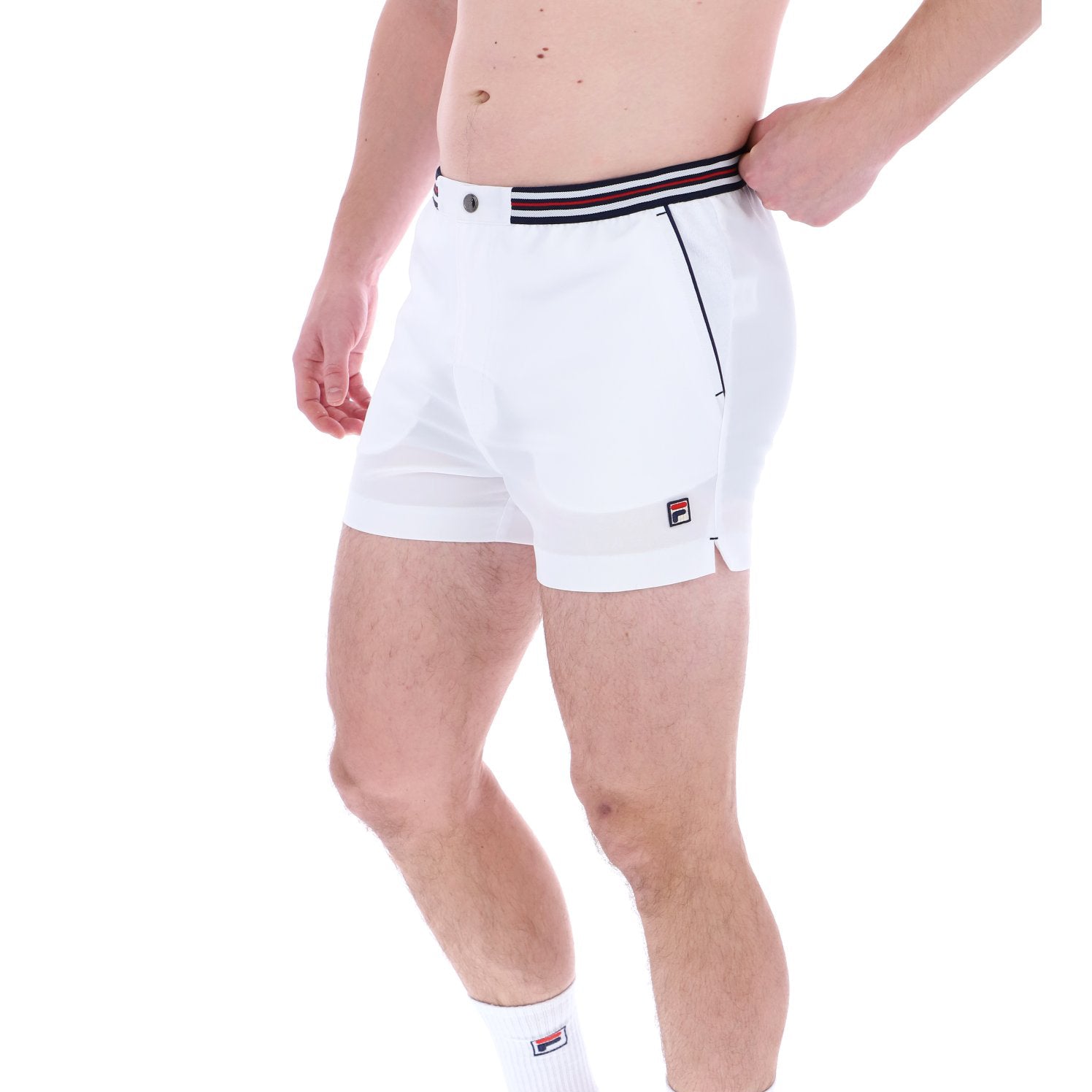 Fila Vintage Hightide Tennis Shorts White