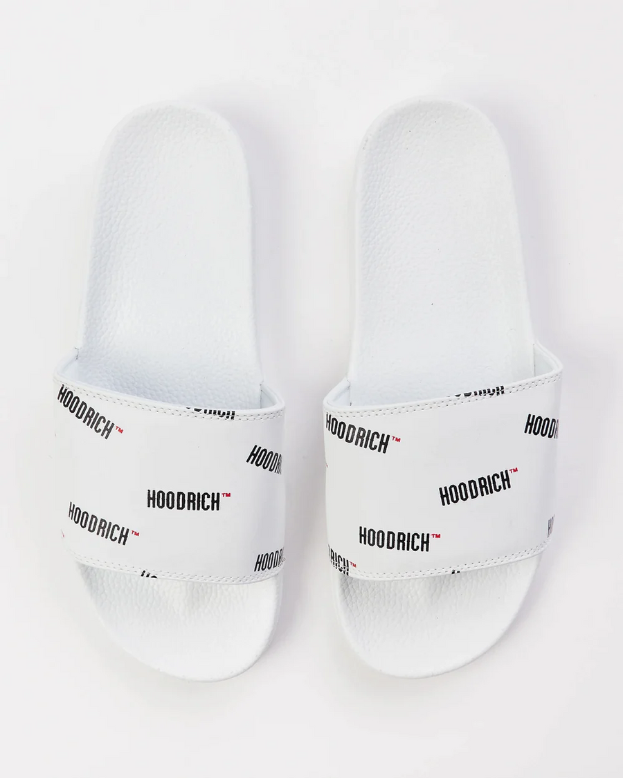 Men's Hoodrich OG Repro Sliders - White - – Urban Menswear