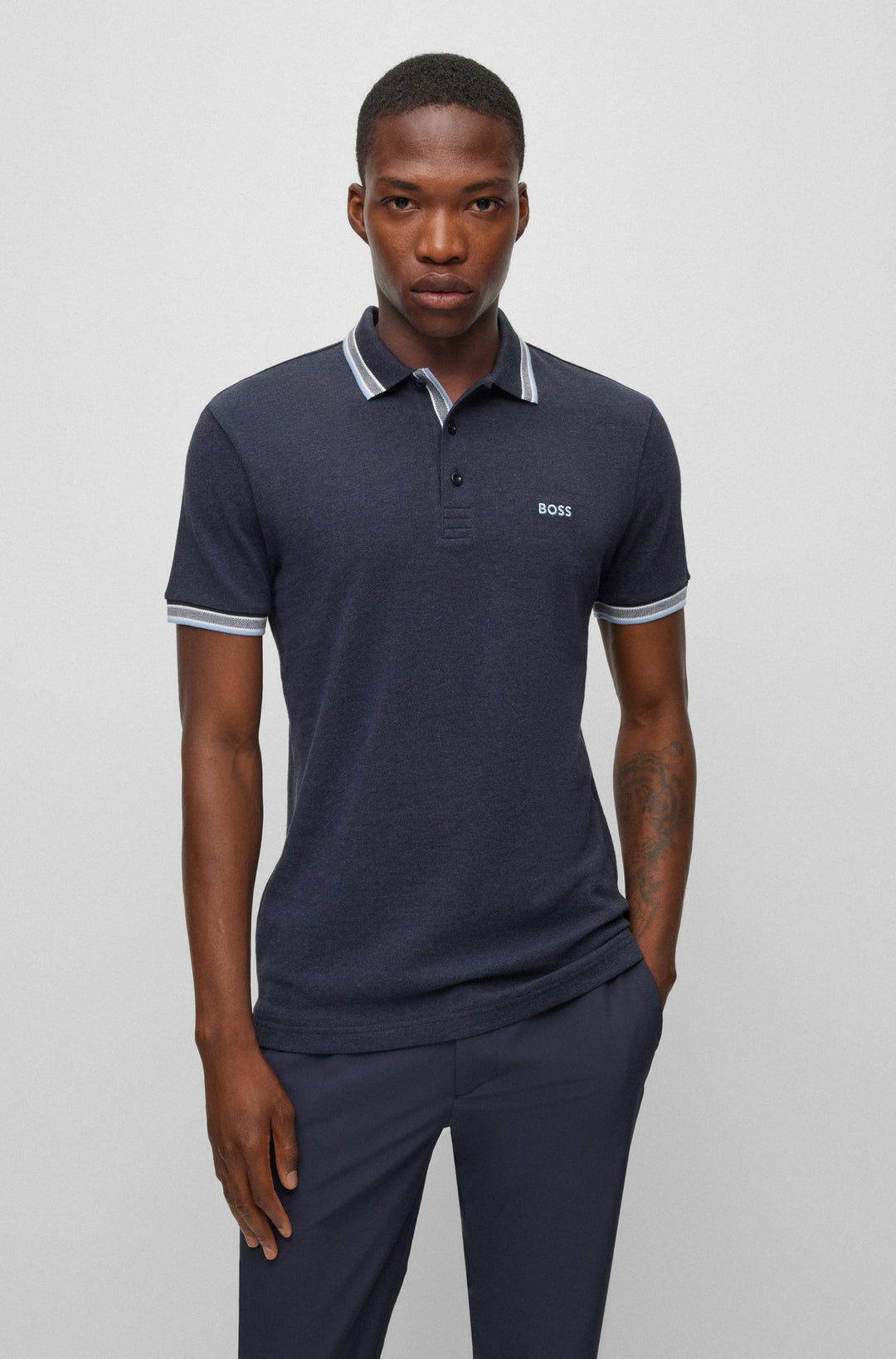 Hugo Boss Paddy Polo Shirt Navy