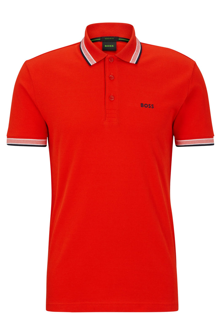 Hugo Boss Paddy Polo Shirt Orange