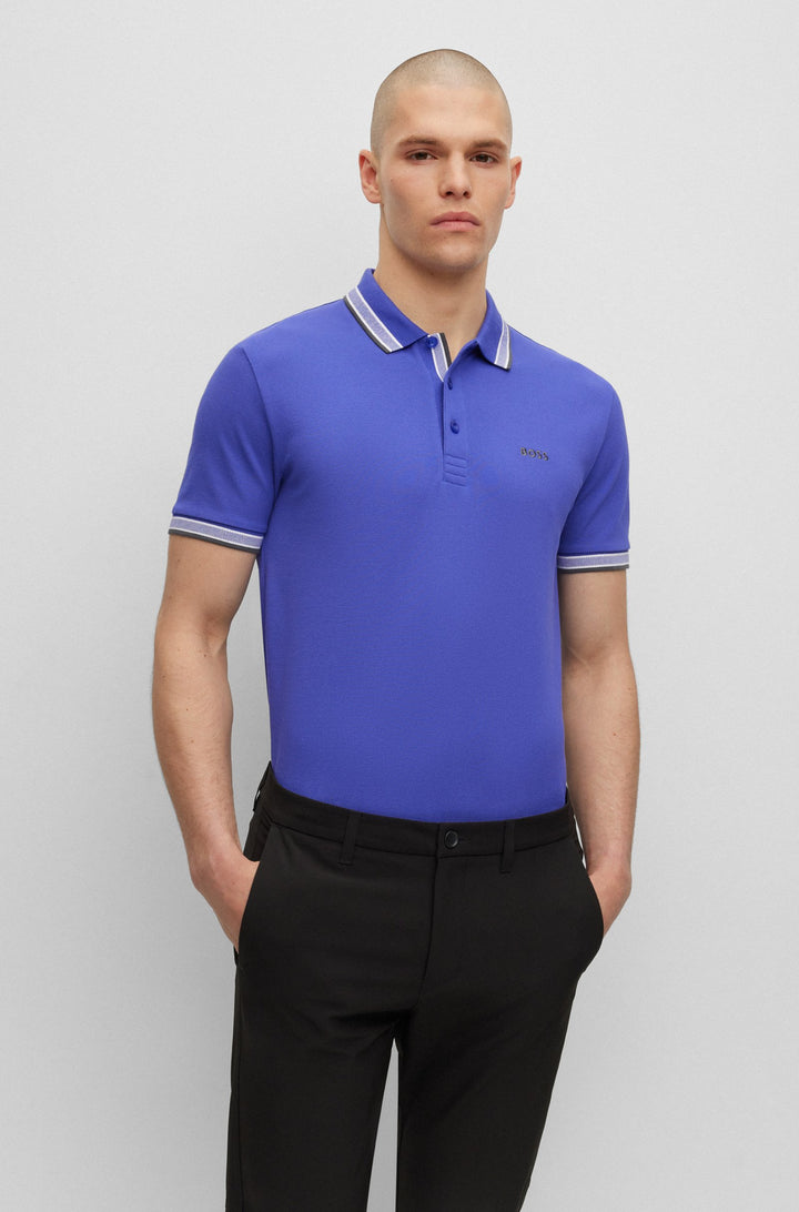 Hugo Boss Paddy Polo Shirt Purple