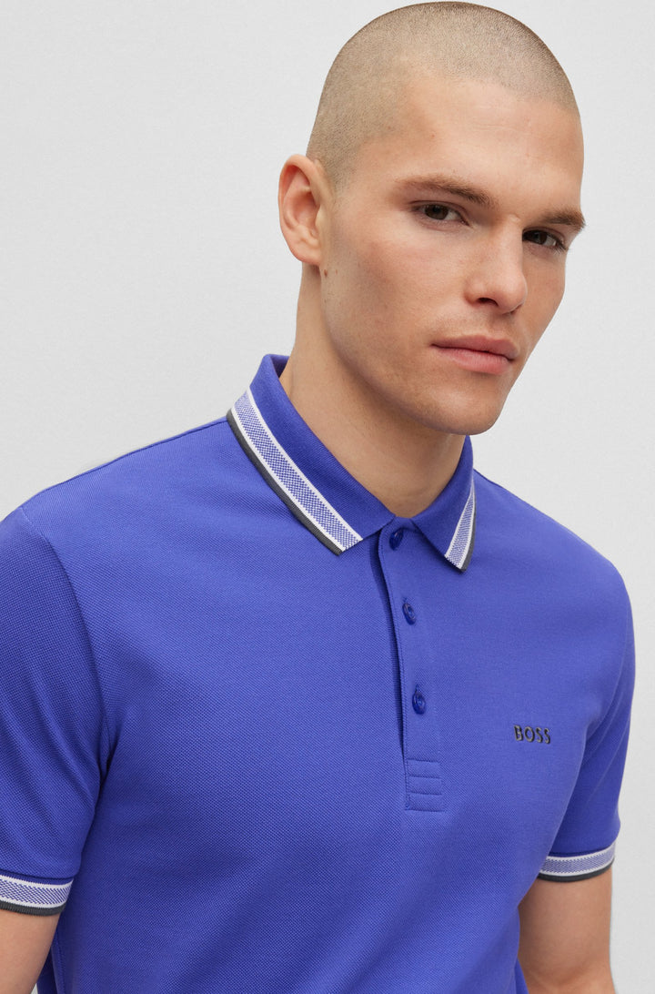 Hugo Boss Paddy Polo Shirt Purple