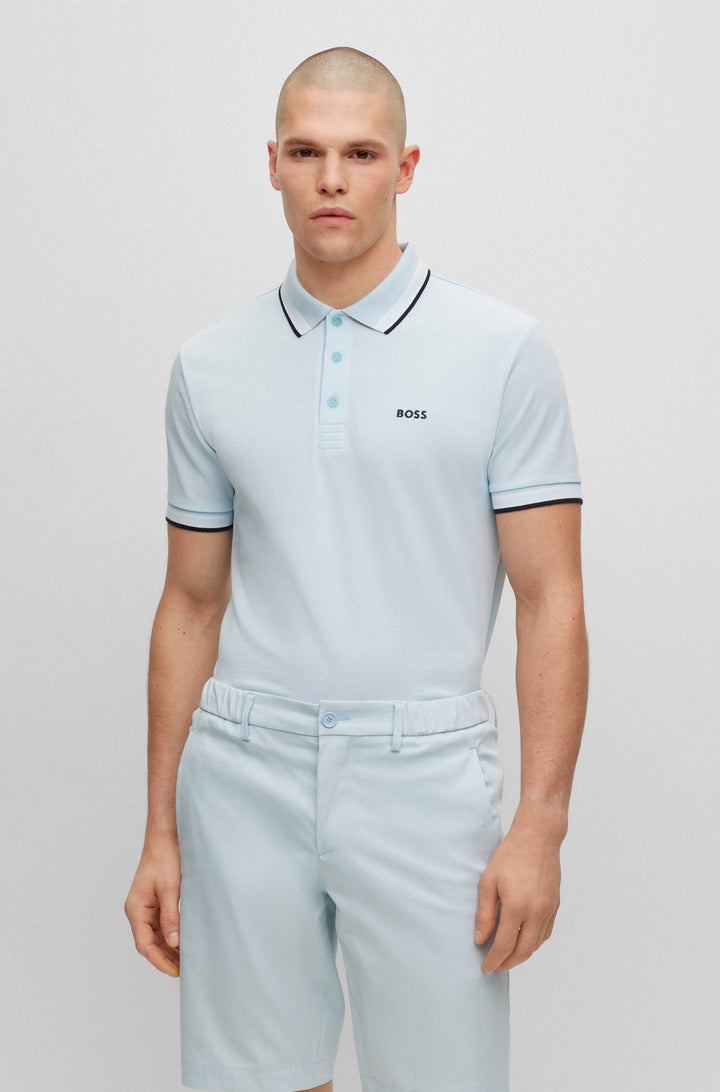 Hugo Boss Paddy Polo Shirt Sky