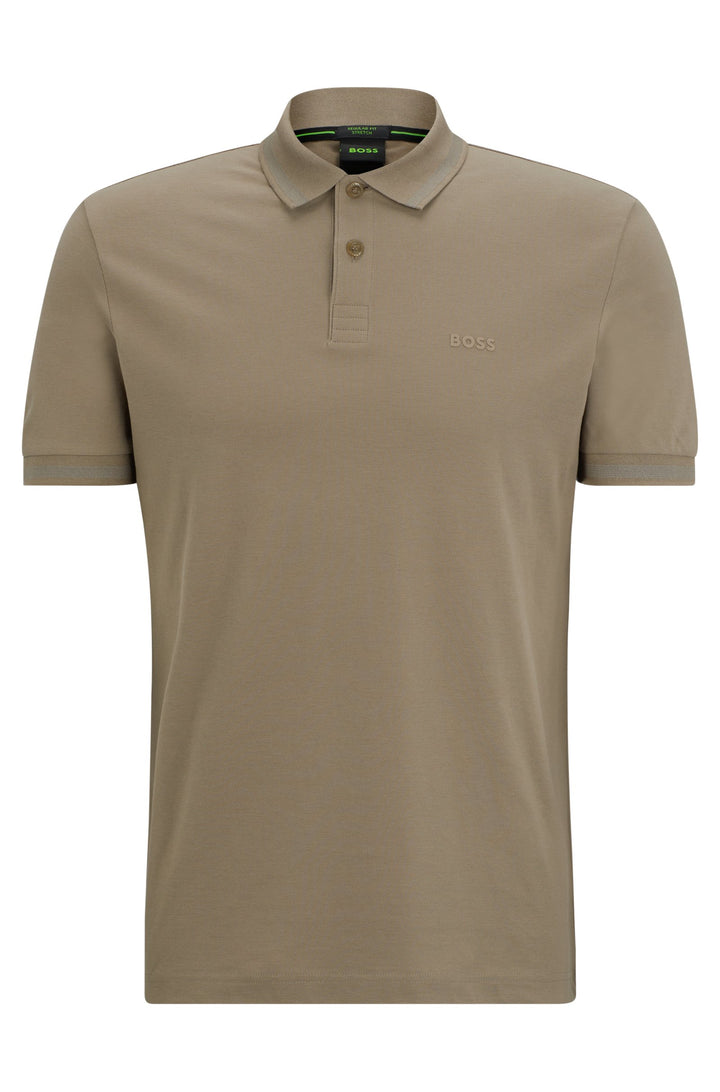 Hugo Boss Pio Polo Shirt Beige