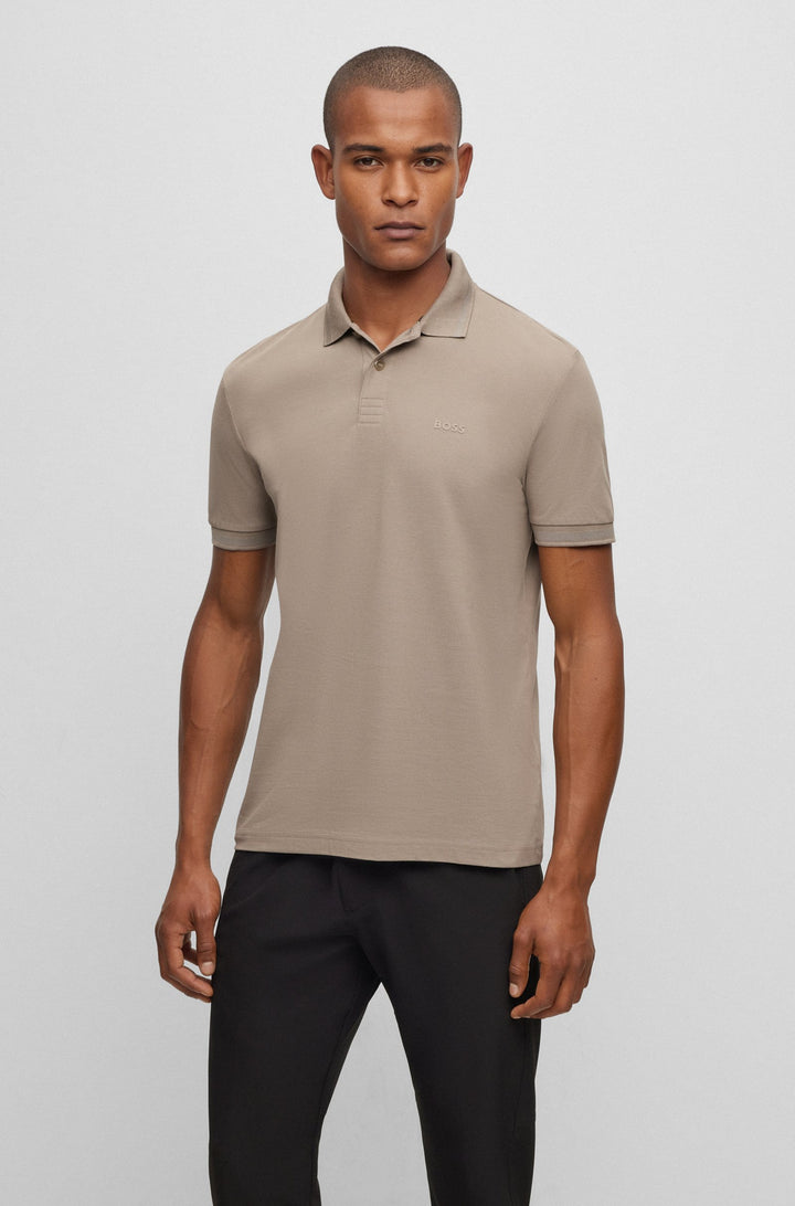 Hugo Boss Pio Polo Shirt Beige