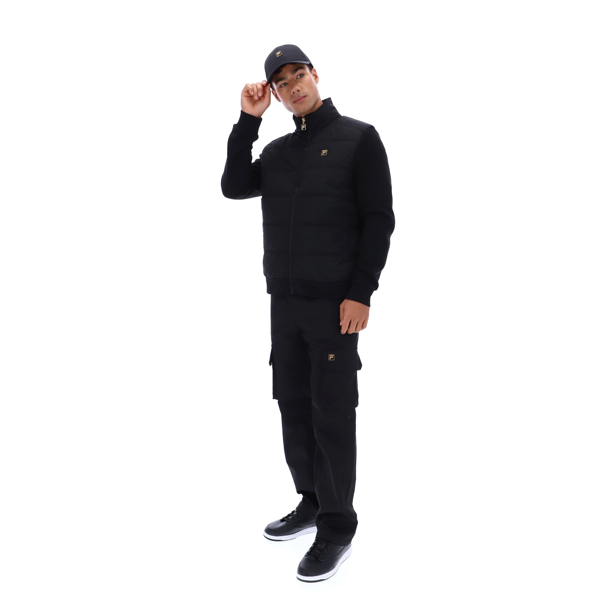 Fila Gold Jerry Padded Jacket Black