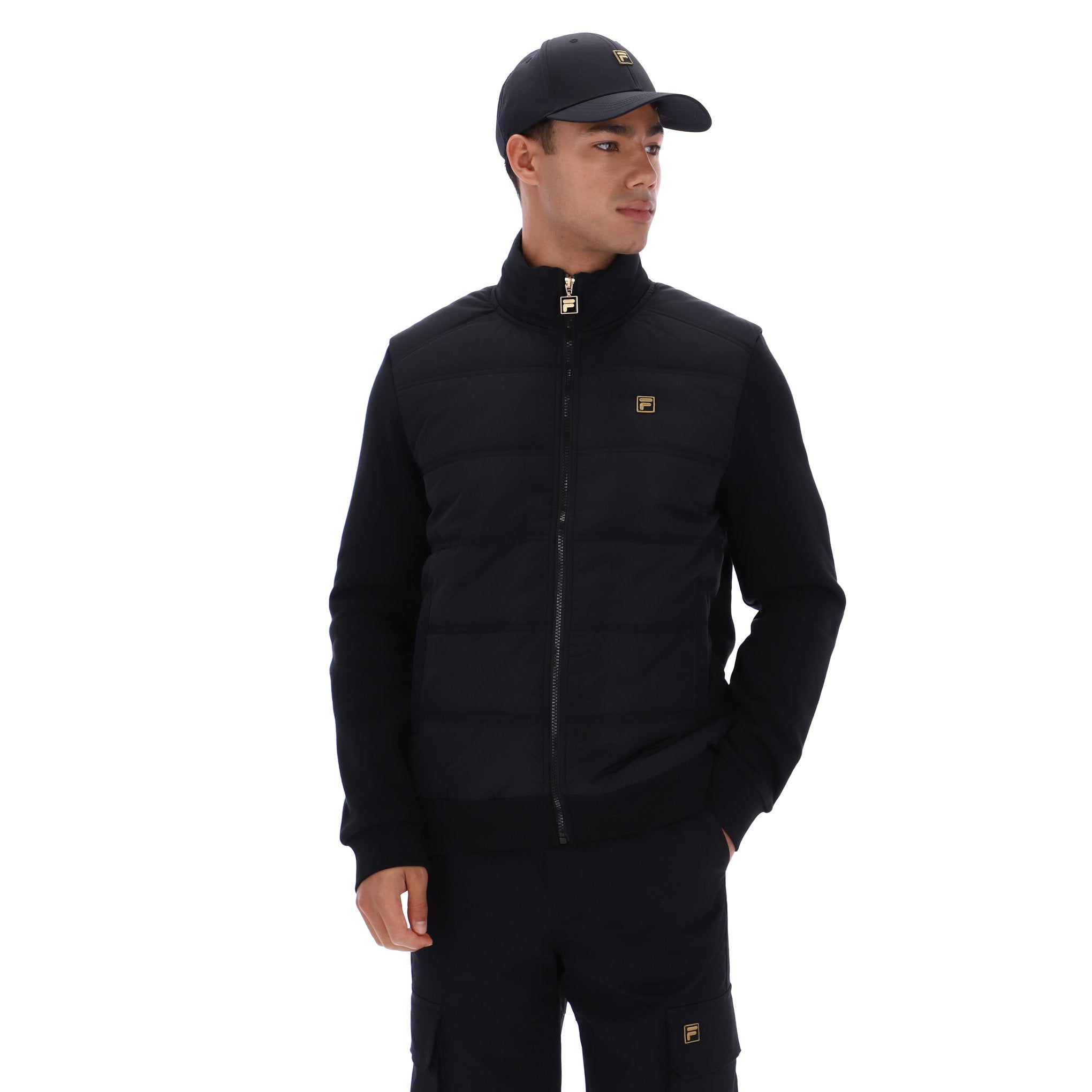 Fila Gold Jerry Padded Jacket Black
