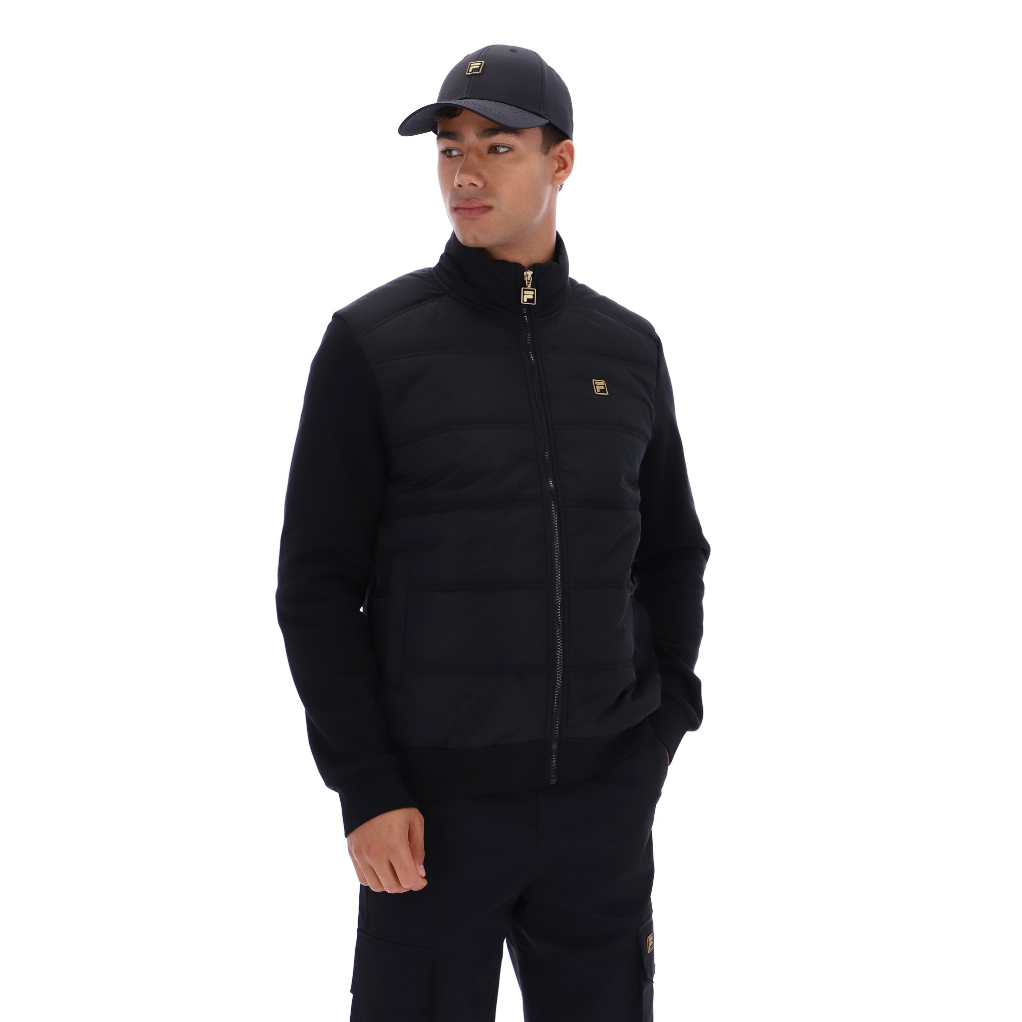 Fila Gold Jerry Padded Jacket Black