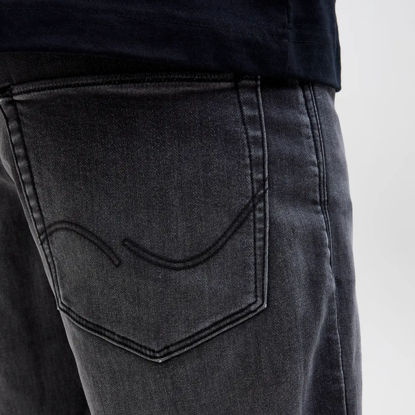 Jack & Jones Denim Shorts Black