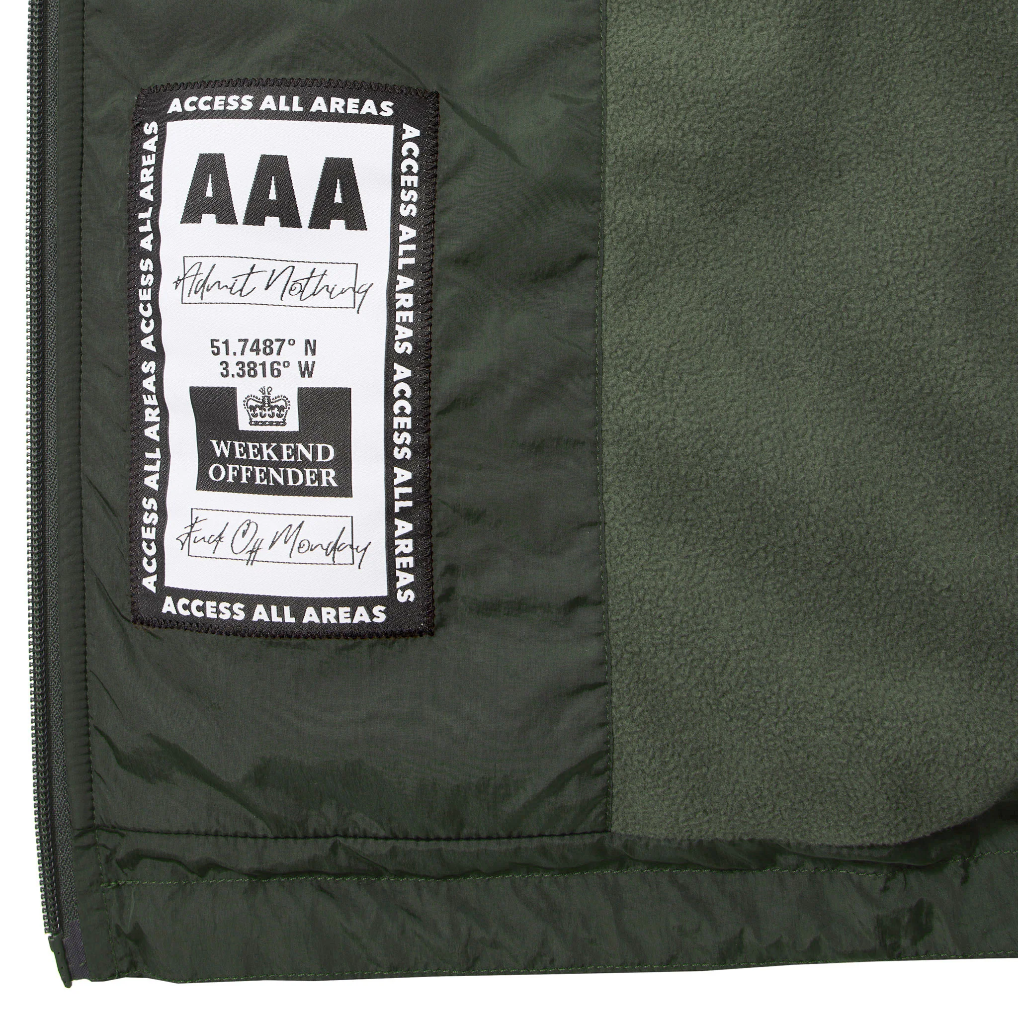 Weekend Offender Technician Jacket Forest