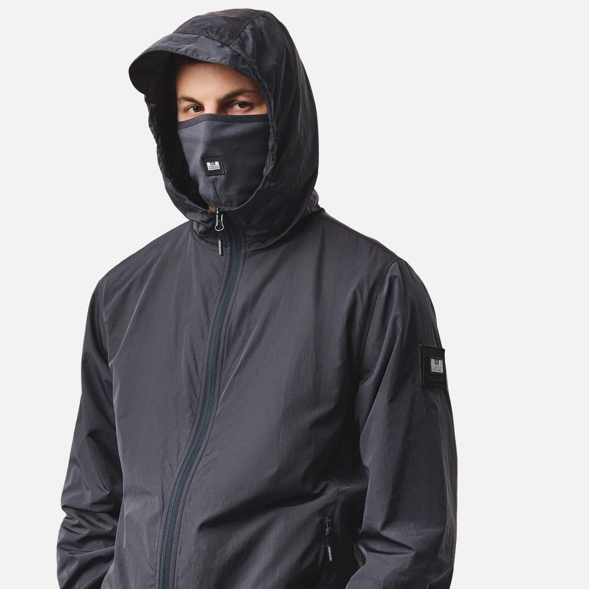Weekend Offender Technician Jacket Ash Grey